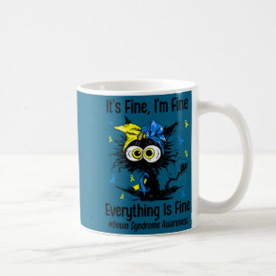 Mug Chat t21 de sensibilisation au syndrome de Down mo