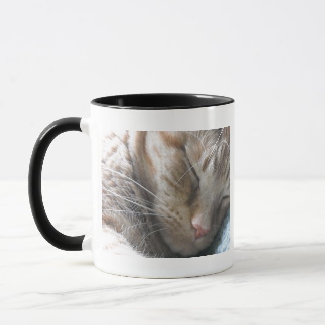 Mug Chat Tabby Orange (Gauche)