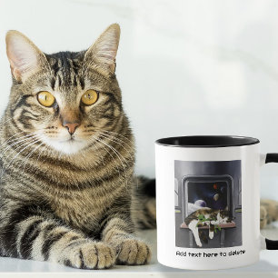 Mug Chat tabby vaisseau spatial Peluche extraterrestre