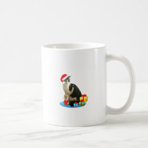 Mug chat tigré de Noël et joli petit ange