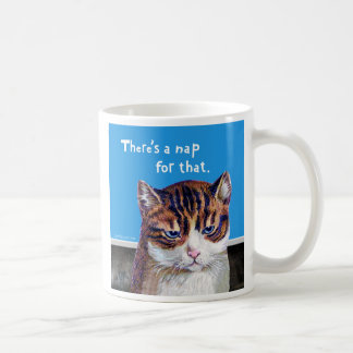 Mug Chat "un petit somme pour celui "