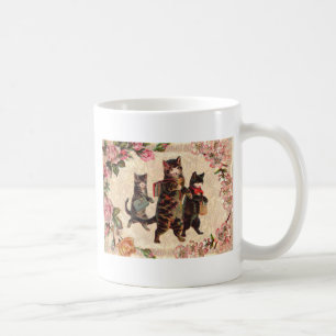 Mug Chat Vintage jolie chatons antiques chatons