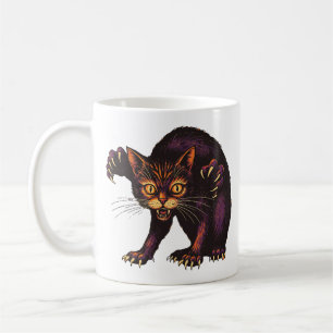 Mug Chat Zombie Drôle Effrayant Mignon Chat Mort-Vivan