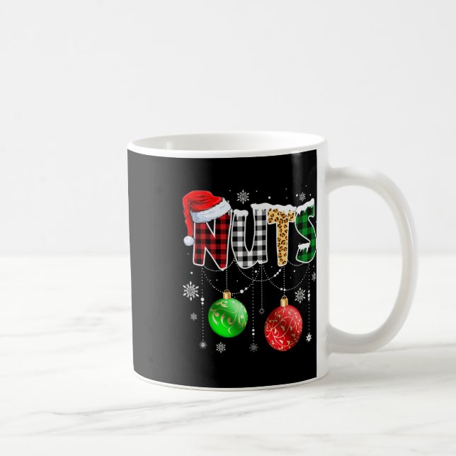 Mug Châtaignes de famille à jumelles de Noël (Droite)