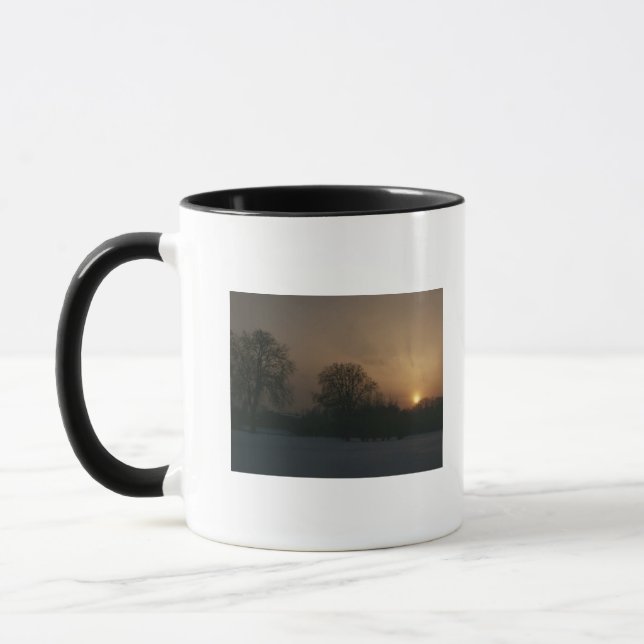 Mug Château Charlottenhof, coucher du soleil (Gauche)