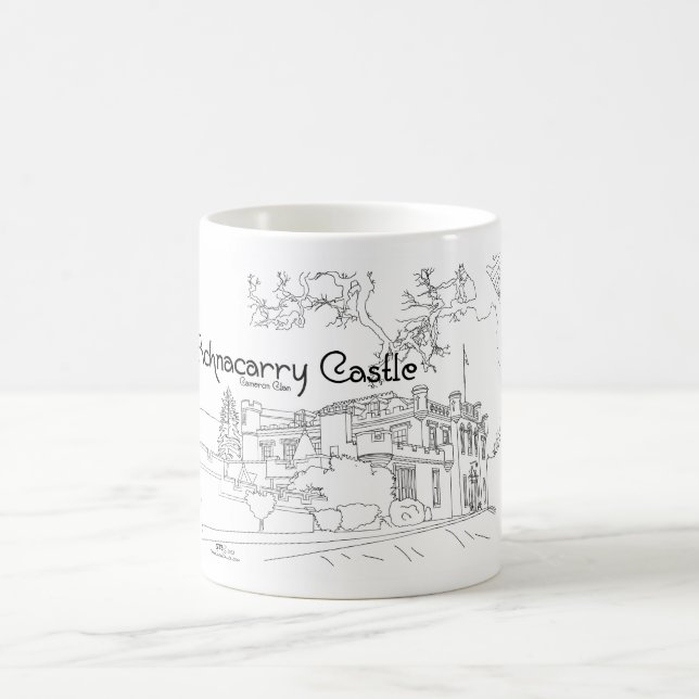 Mug Château d'Achnacarry Écosse (Centre)