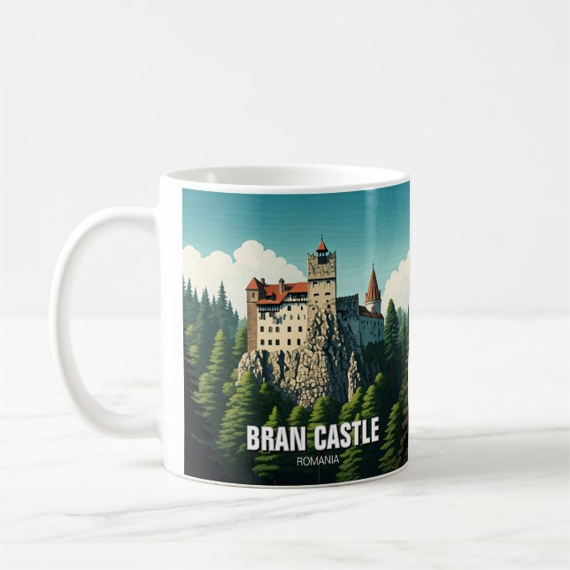 Mug Château de Bran Roumanie (Gauche)