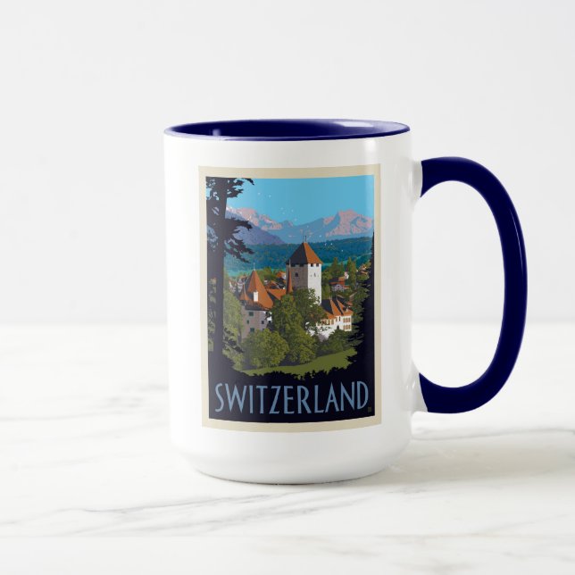 Mug Château de Chillon | Suisse (Droite)