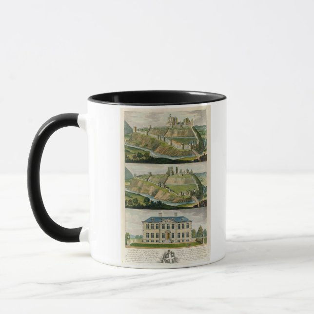 Mug Château de Corfe dans son état original, comme une (Gauche)