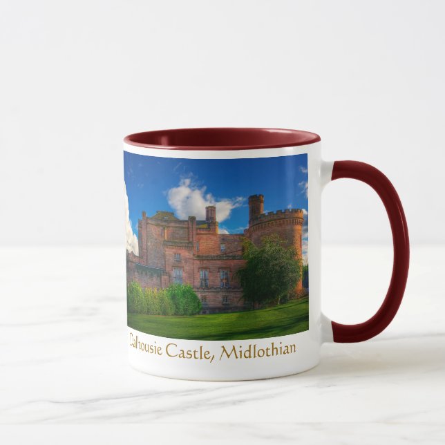 Mug Château de Dalhousie, Midlothian, Ecosse (Droite)