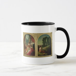 Mug Château de Kenilworth - passé et présent, 1854