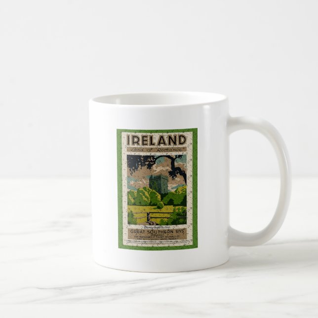 Mug Château de Vintage Blarney (Droite)