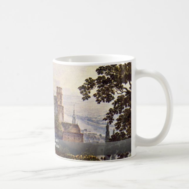 Mug Château d'Heidelberg par Fohr Karl Philipp (Droite)