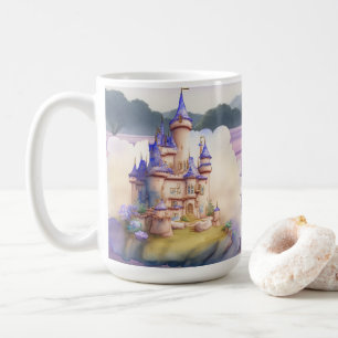 Mug Château d'Imaginaire violet