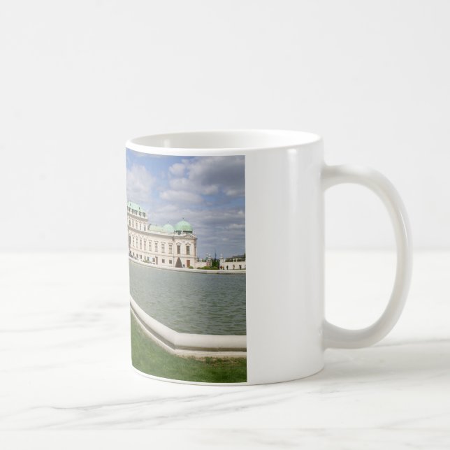 Mug Château du Belvédère, Vienne Autriche (Droite)
