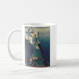 Mug Château du Nid d'Hirondelle Art Architectural Vint