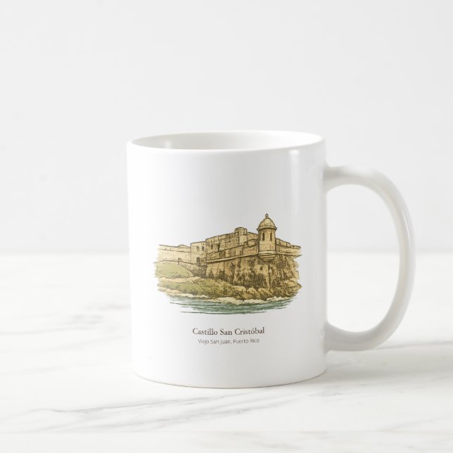 Mug Château San Cristóbal – San Juan (Droite)