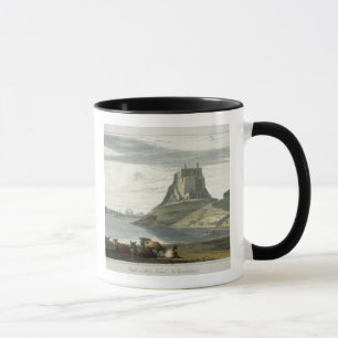 Mug Château sur l'île sainte, le Northumberland, 'd'