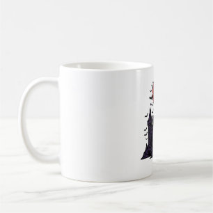 Mug Château Vampire Gothique Clair de Lune Art
