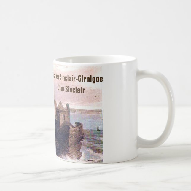 Mug Châteaux Sinclair-Girnigoe - Clan Sinclair (Droite)