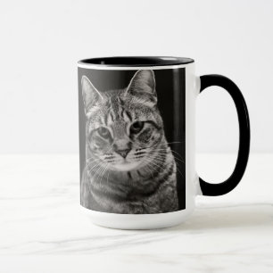 Mug Chaton tigré noir