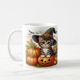 Mug Chatons adorables habillés en sorcières