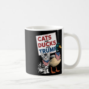Mug Chatons et canards pour Trump Chats et canards pou