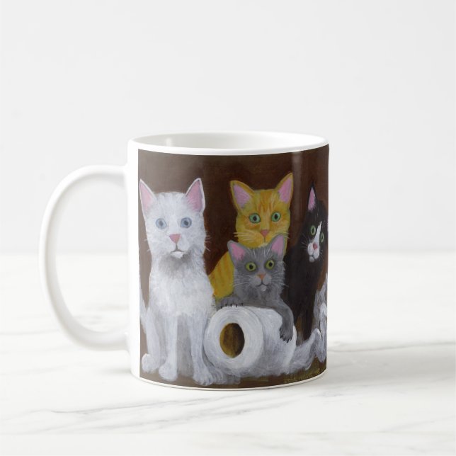 Mug Chatons joueurs (Gauche)