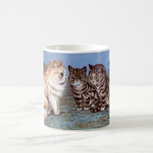 Mug Chatons se réunissant dans le clair de lune, Louis