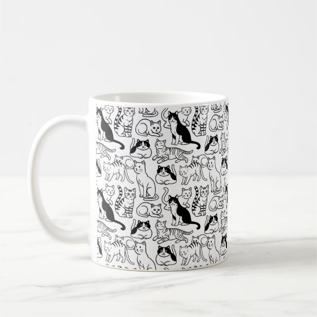 Mug Chats (Gauche)