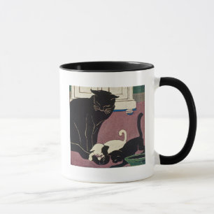 Mug Chats Art déco