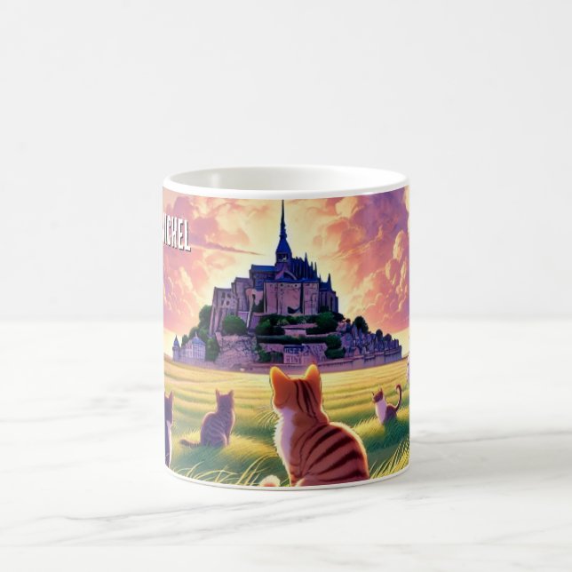 Mug Chats au Mont Saint-Michel France (Centre)