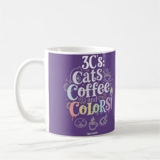 Mug Chats Café et Couleurs