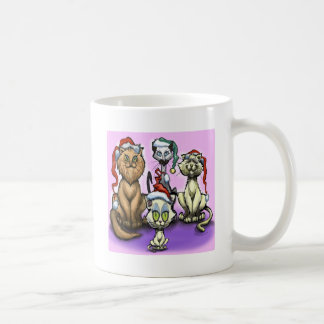Mug Chats Casquettes de Noël