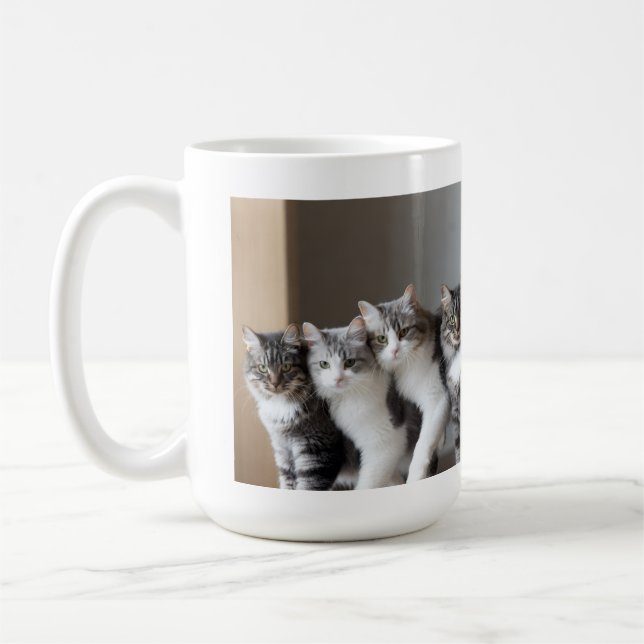 Mug Chats Chanceux Meilleur Papa (Gauche)