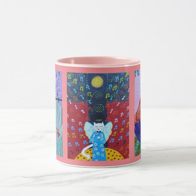 Mug Chats, chats, chats (Centre)