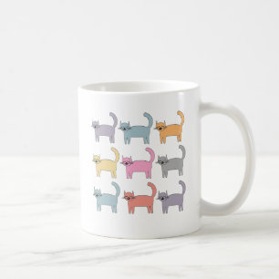 Mug Chats colorés