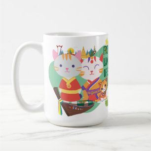 Mug Chats de la culture thaïlandaise Cadeau du patri