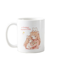 Mug Chats de la Fête des Mères