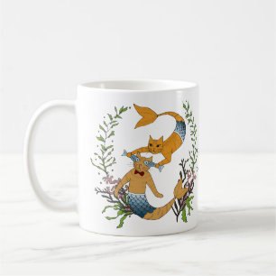 Mug Chats de Mermaid Orange