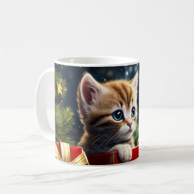 Mug CHATS DE NOEL 02 (Devant gauche)
