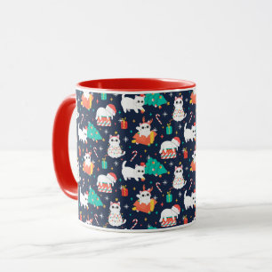 Mug Chats de Noël mignons