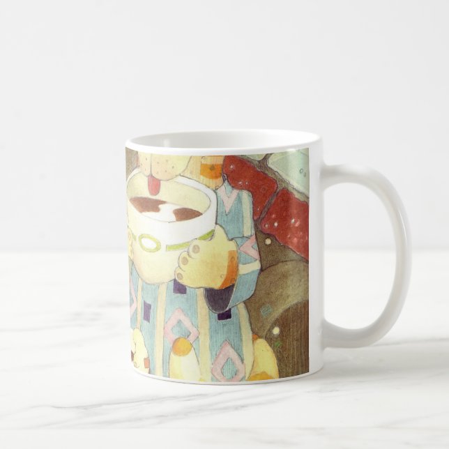 Mug Chats de rodoir de Latte (Droite)