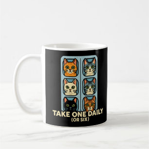Mug Chats En Blister Pack Medicine Pour Le Bonheur
