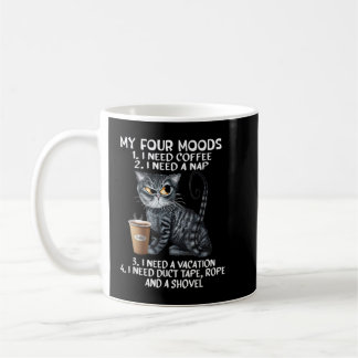 Mug Chats et café, Mes quatre humeurs, Amoureux de les