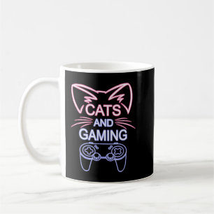 Mug Chats Et Jeu Amusant Amoureux des chats Joueur-Cad