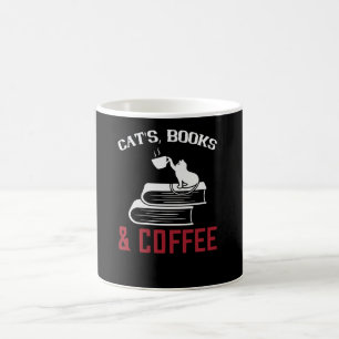 Mug Chats Livres & Café