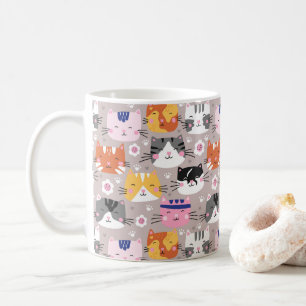Mug Chats Mignons Colorés
