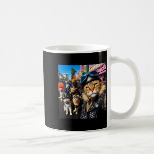 Mug Chats motards drôles Gangster Chats Moto de rue C