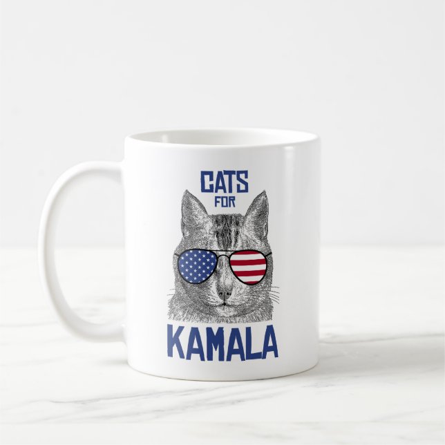 Mug Chats pour Kamala (Gauche)